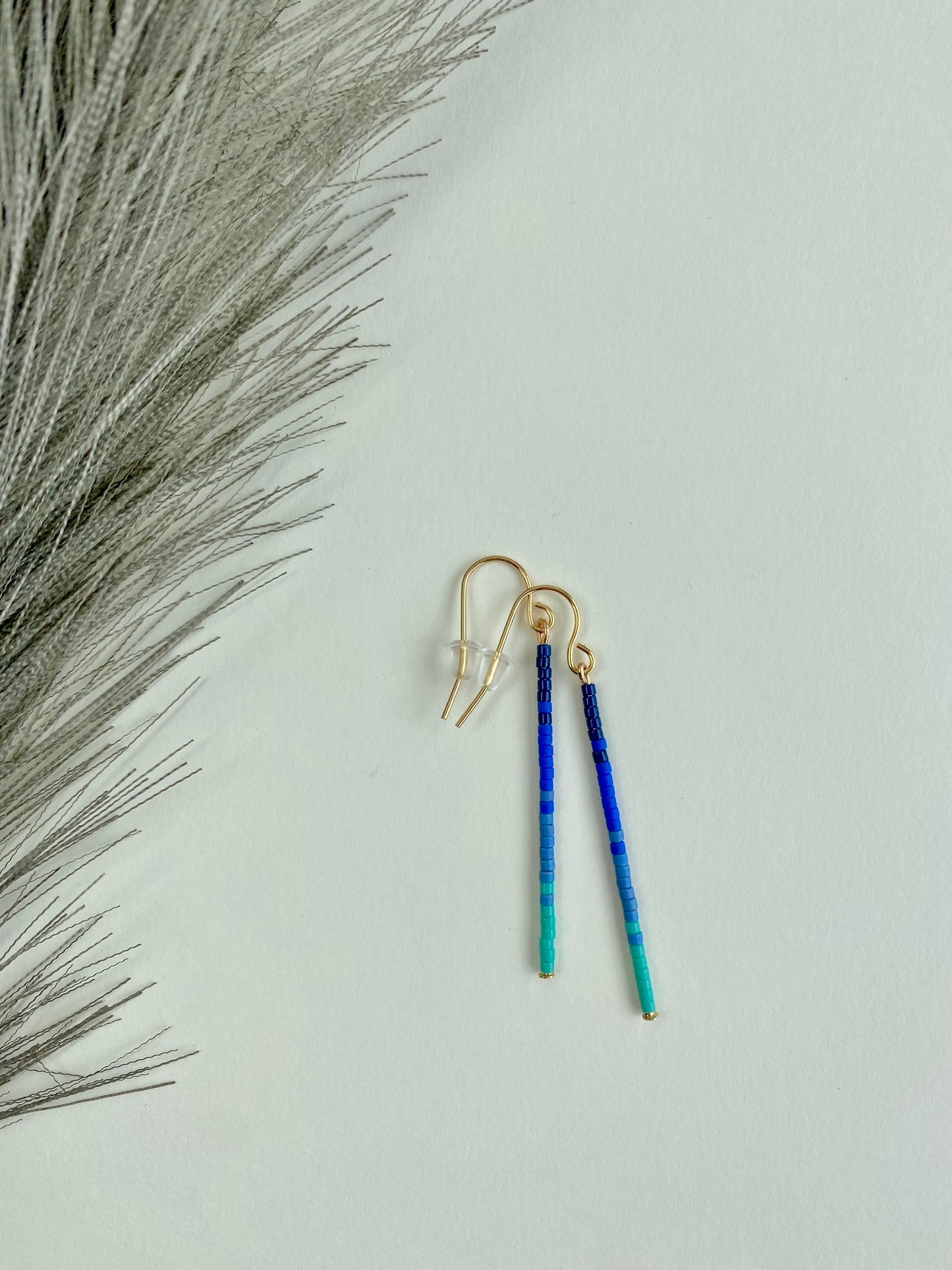 Ombré Dainty Seed Earrings