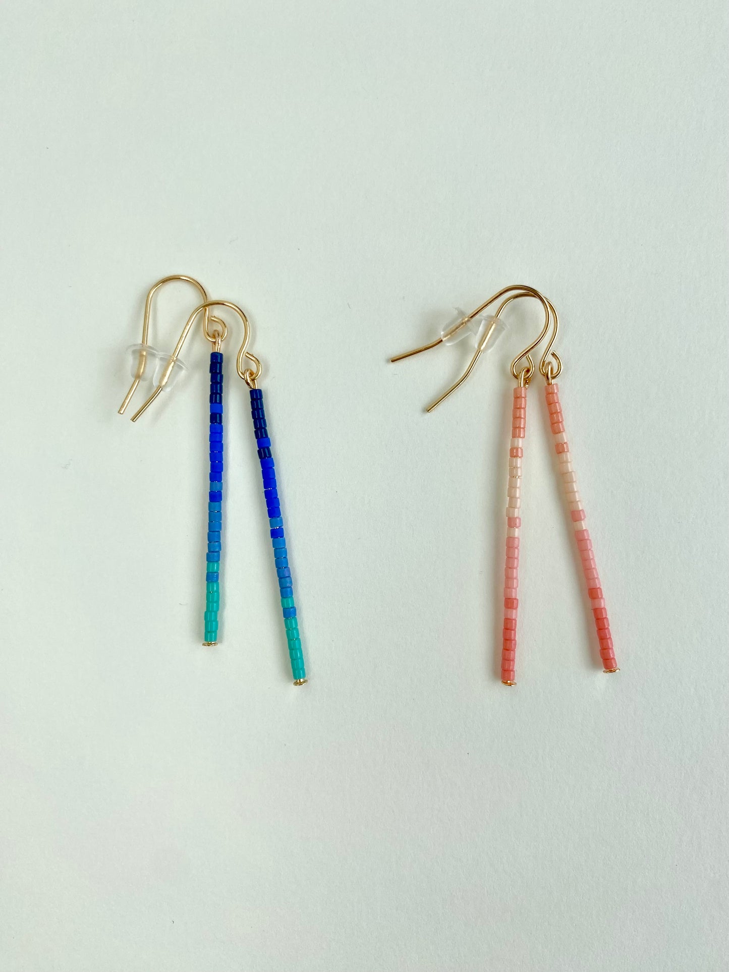 Ombré Dainty Seed Earrings