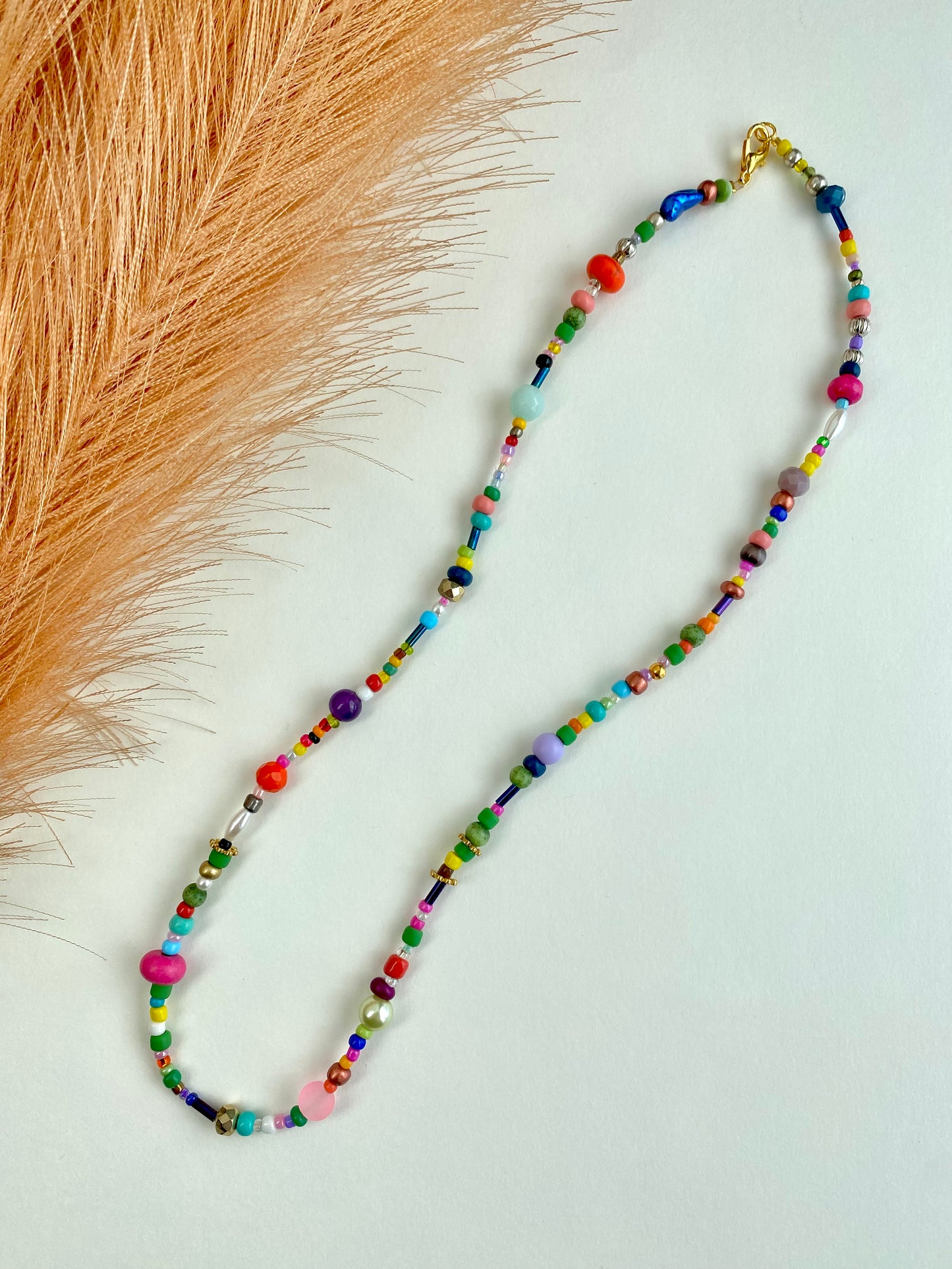 Rainbow Mash Necklace