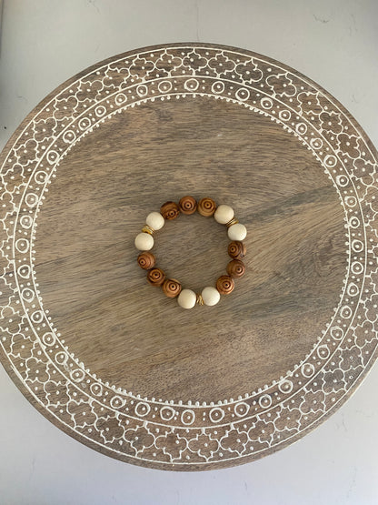 Spiritual Lite Wood Bracelet