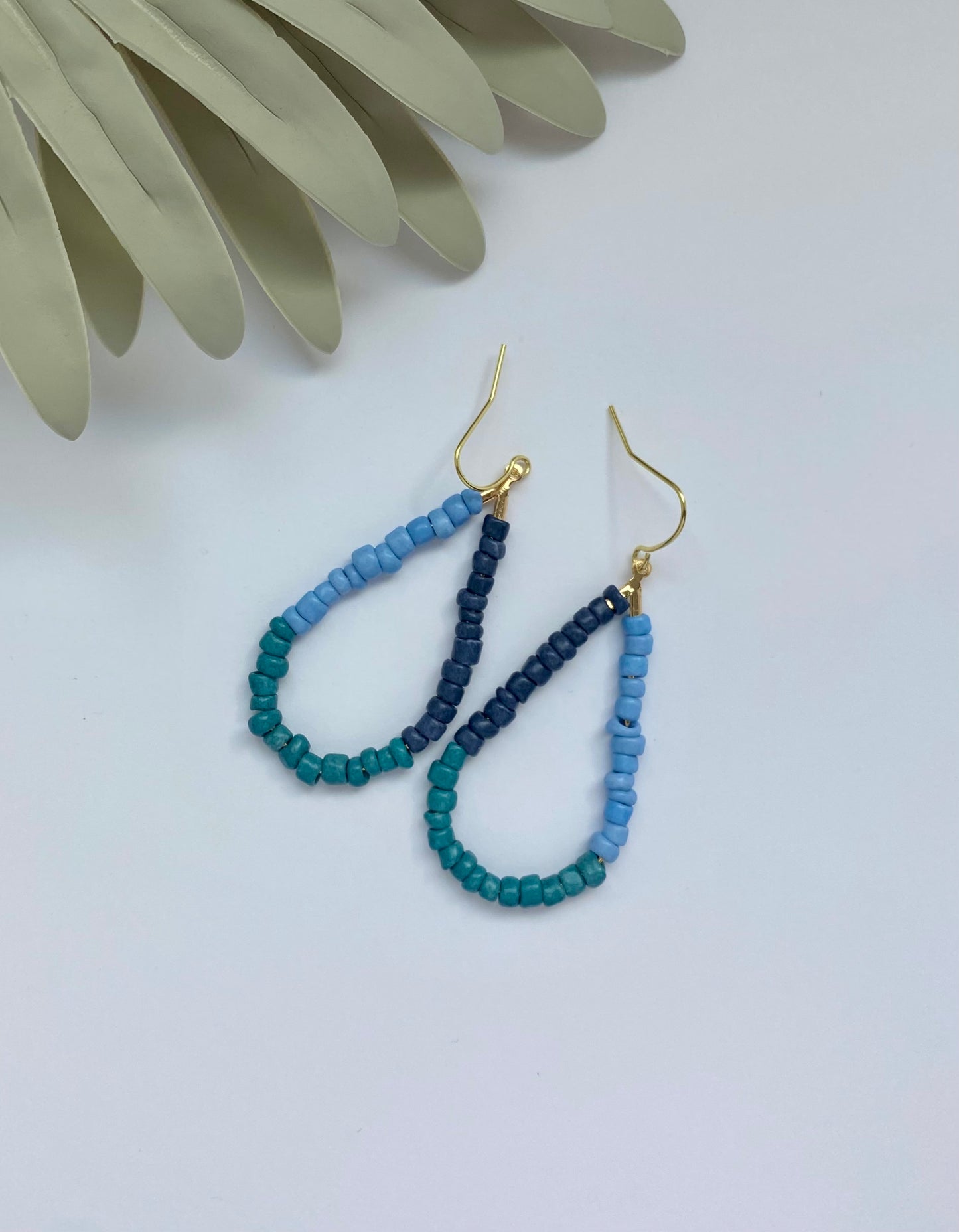 Blue Ombré Earrings